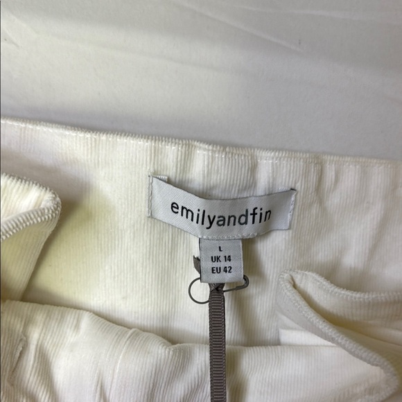 White Wide Leg Pants with Relaxed Fit - Picture 13 of 16